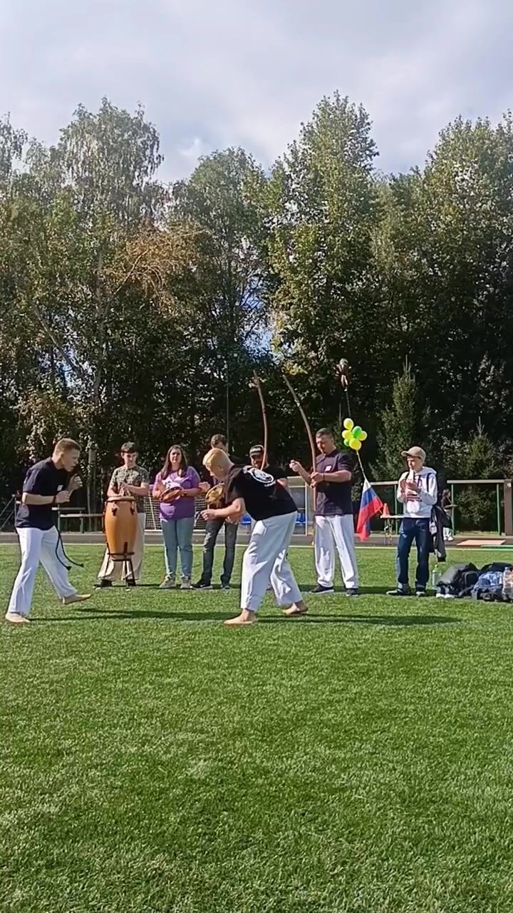 Видео: тренировка на улице